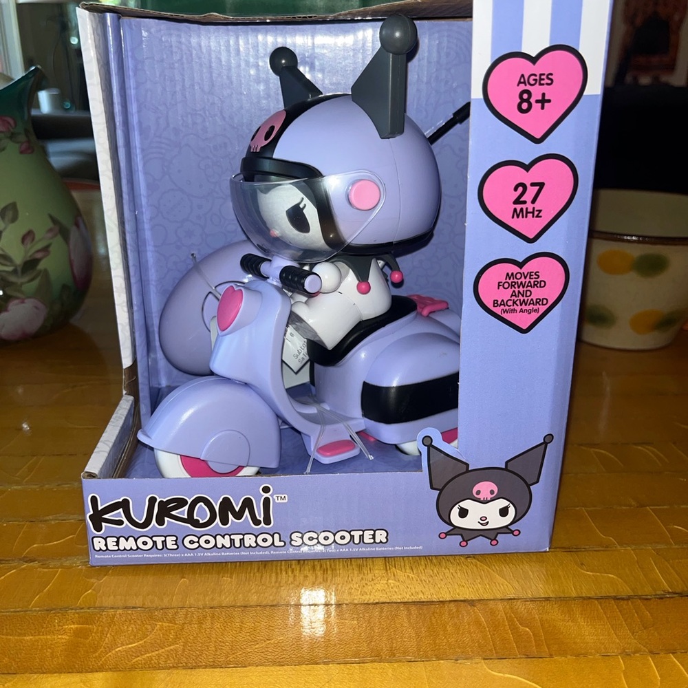Hello Kitty and Friends Kuromi Remote Control Purple Scooter NEW NWT NIB